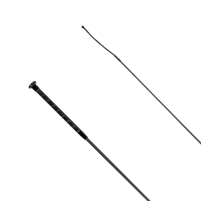 Country Direct Diamante Spiral Dressage Whip Black 110cm-1